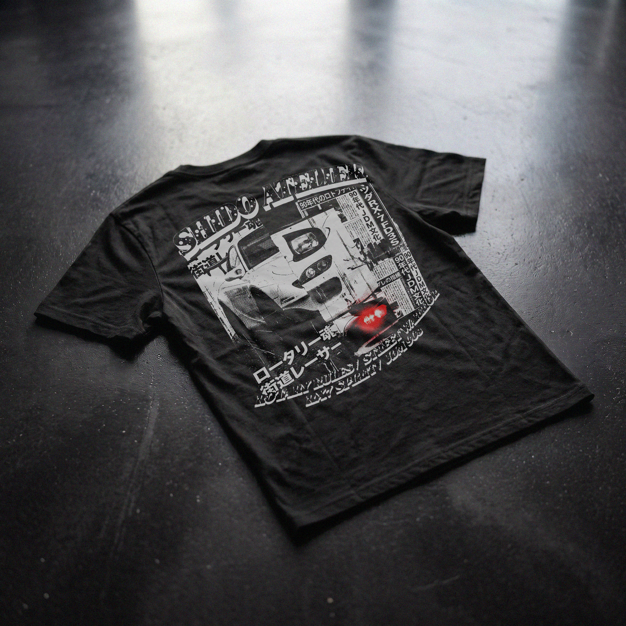 ROTARY RULES — Mazda RX-7 FD T-Shirt