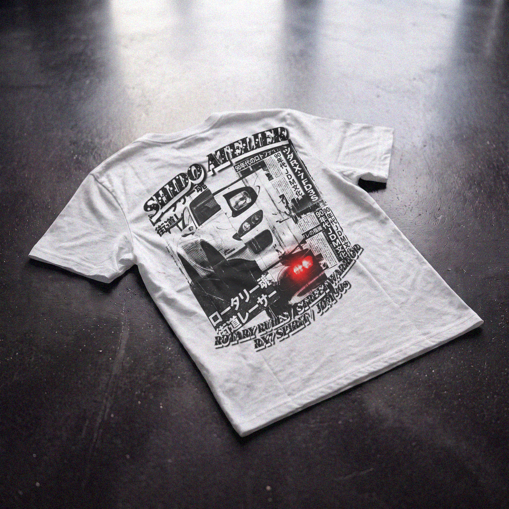 ROTARY RULES — Mazda RX-7 FD T-Shirt