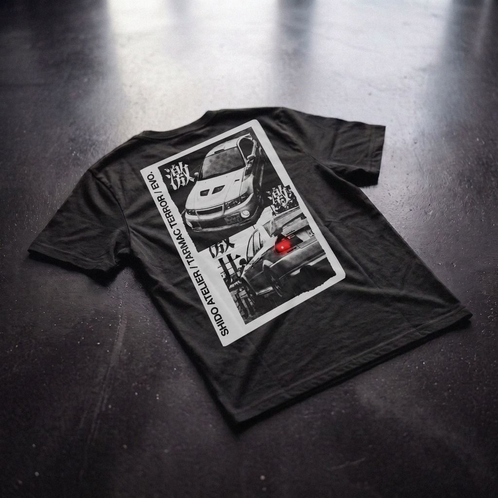 TARMAC TERROR — Mitsubishi Evo VI Rally T-Shirt